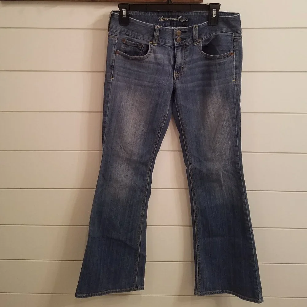 AE American Eagle Artist Super Stretch Jeans Size 6 Short 6S - Picture 1 of 7